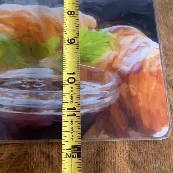 Breakfast in Paris acrylic placemats - Picture 6 of 7